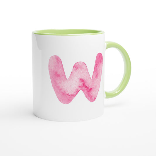 Letter W - Art Mok | Meerdere kleuren!