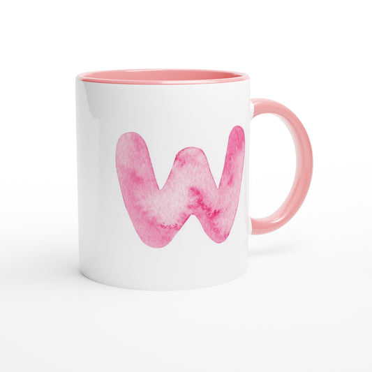 Letter W - Art Mok | Meerdere kleuren!