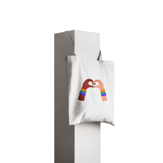 Love is Love draagtas - Rainbow - Love is love - pride tas