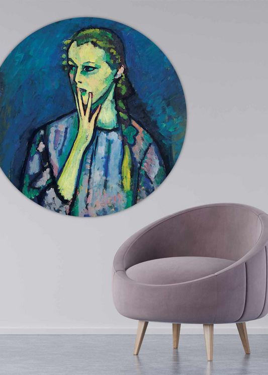 Portret van een meisje - Alexej von Jawlensky