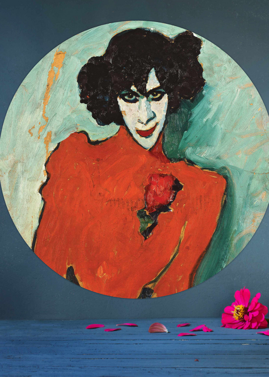 Portret van Alexander Sakharoff - Alexej von Jawlensky