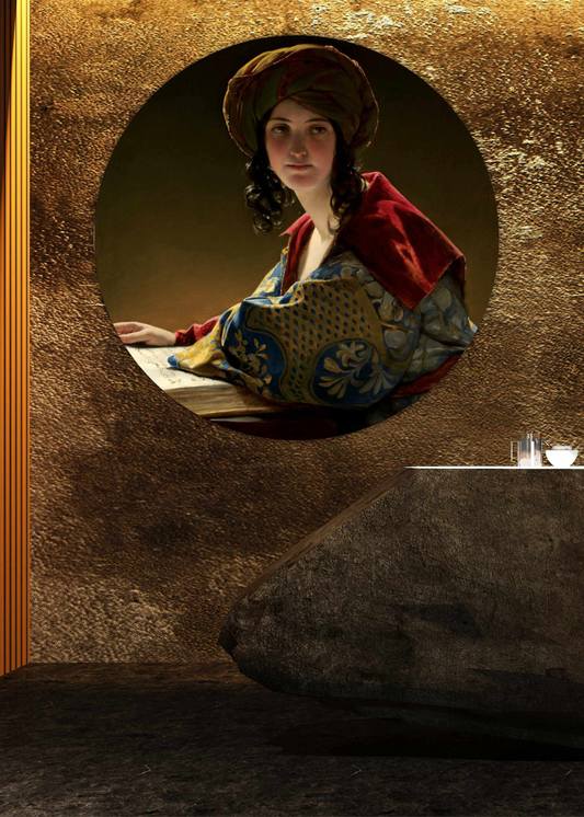 The Young Eastern Woman - Friedrich Amerling