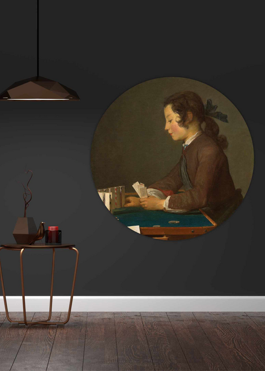 Het huis van kaarten - Jean Simeon Chardin