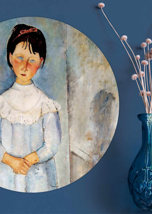 Fillette en bleu - Amedeo Modigliani