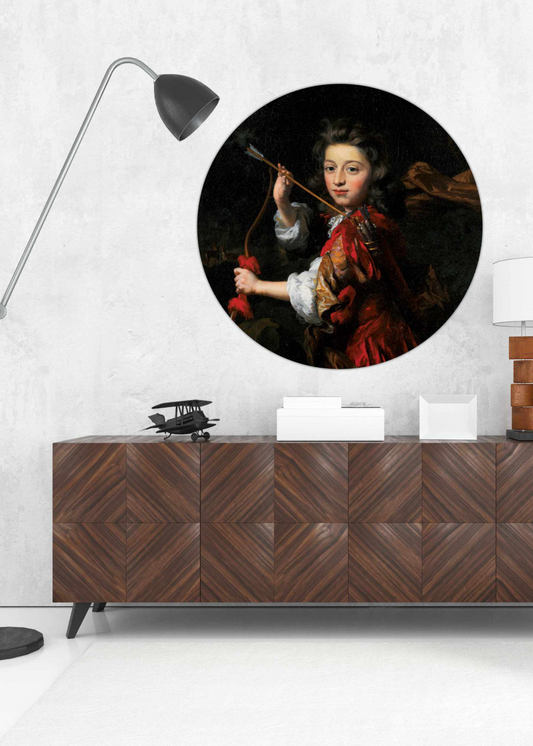 Portret van een jonge edelman als jager - Nicolaes Maes