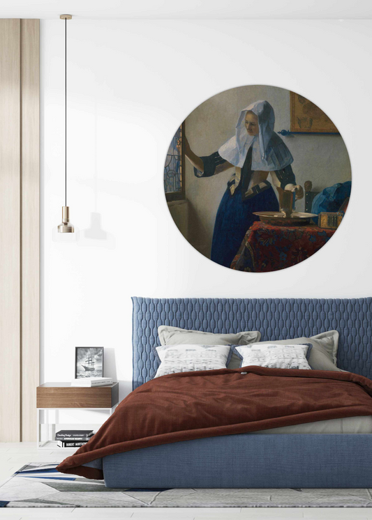 Jonge vrouw met een kruik Water - Johannes Vermeer