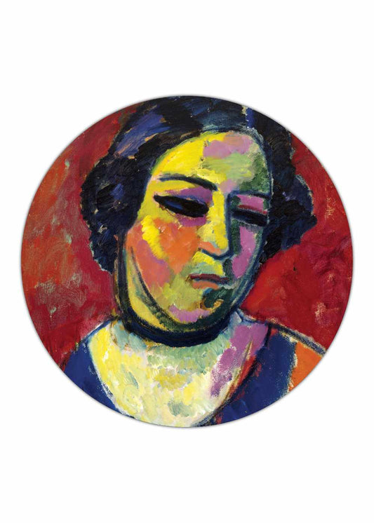 Portret van een vrouw - Alexej von Jawlensky