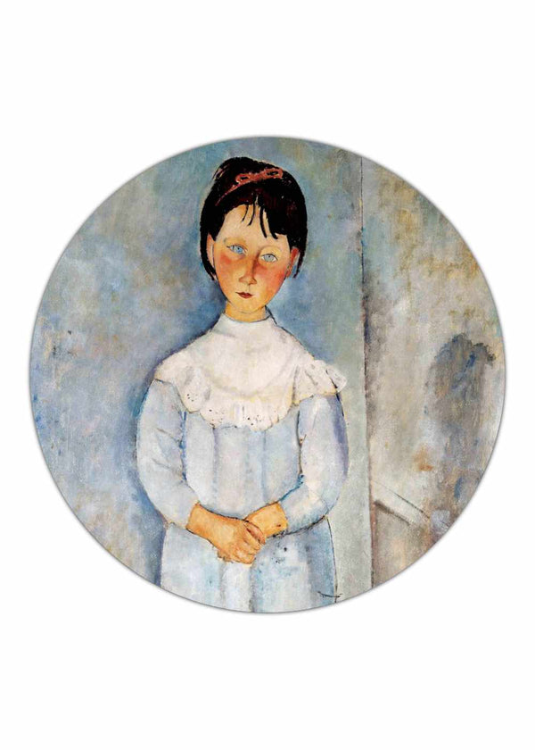 Fillette en bleu - Amedeo Modigliani