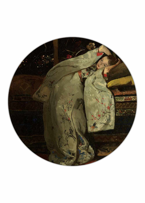 Meisje in witte kimono - George Hendrik Breitner