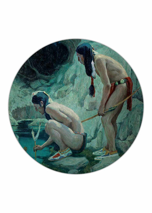 Heilige wateren - Eanger Irving Couse