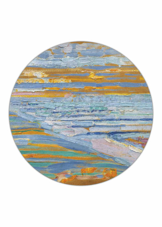 Duinen en zee - Piet Mondriaan