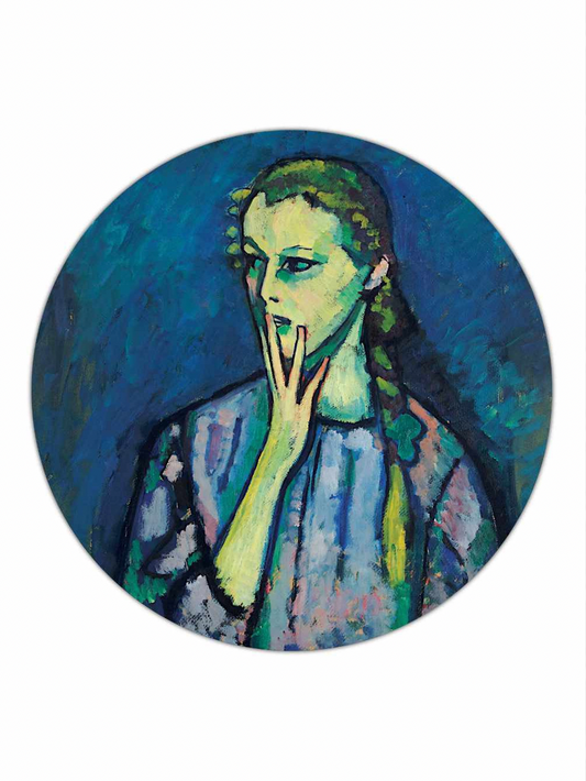 Portret van een meisje - Alexej von Jawlensky