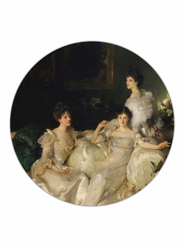 The Wyndham Sisters - Lady Elcho, Mrs. Adeane, and Mrs. T - John Singer Sargent