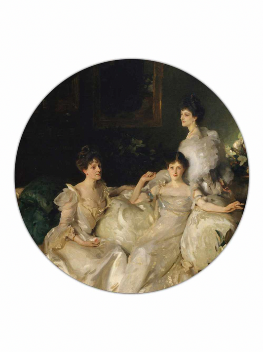 The Wyndham Sisters - Lady Elcho, Mrs. Adeane, and Mrs. T - John Singer Sargent