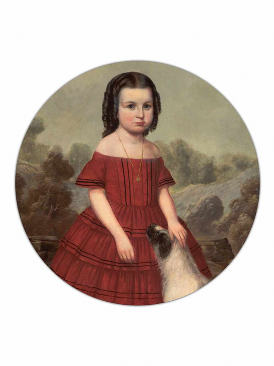 Portret van Alice Lyons - John Jacob Hegler