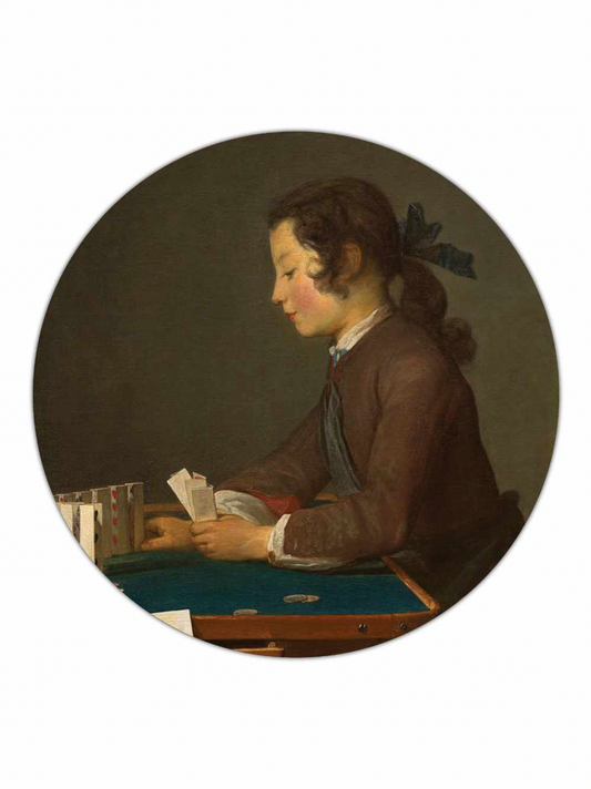 Het huis van kaarten - Jean Simeon Chardin