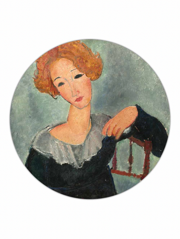 Vrouw met rood haar - Amedeo Modigliani