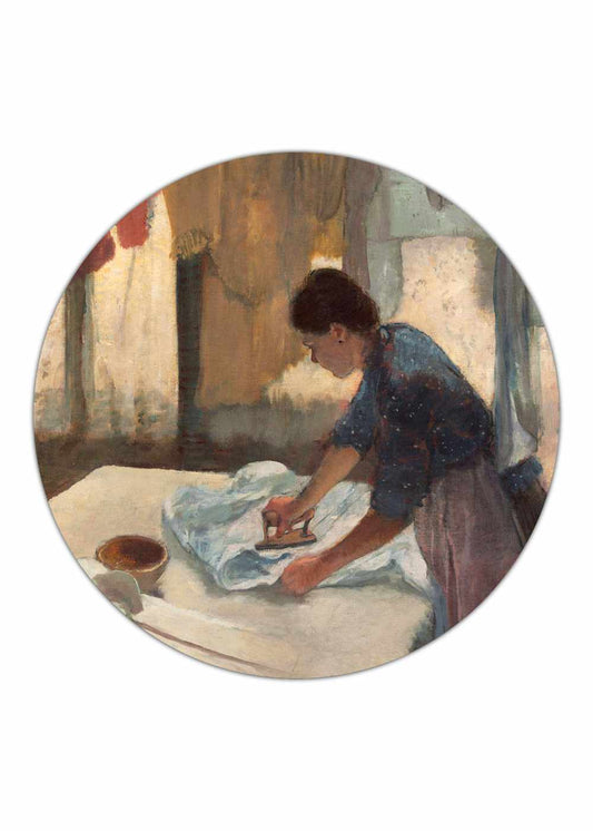 Strijkende vrouw - Edgar Degas