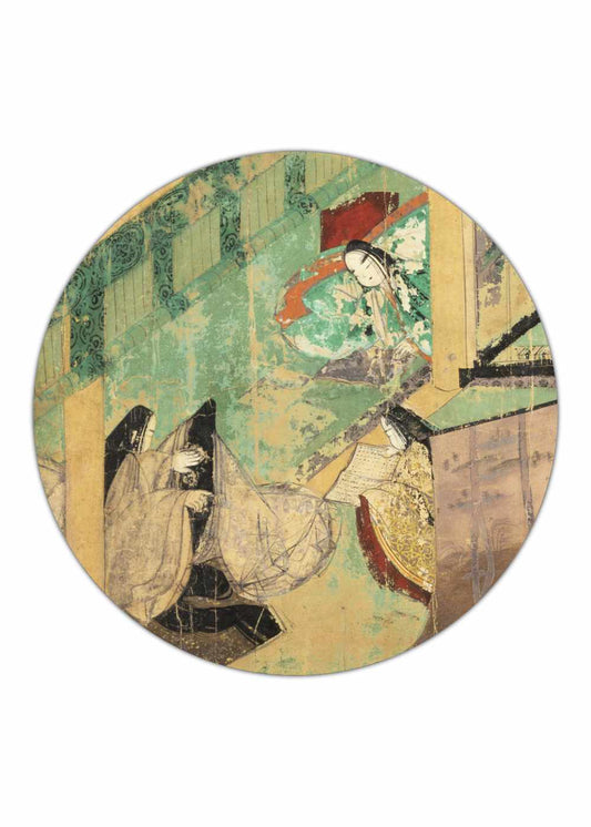 Tafereel uit Het verhaal van Genji - Japans