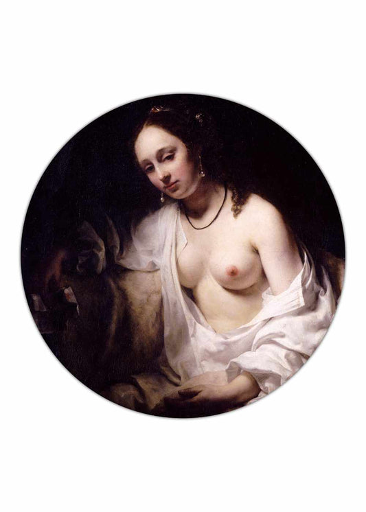 Batsheba met de brief van koning David - Willem Drost
