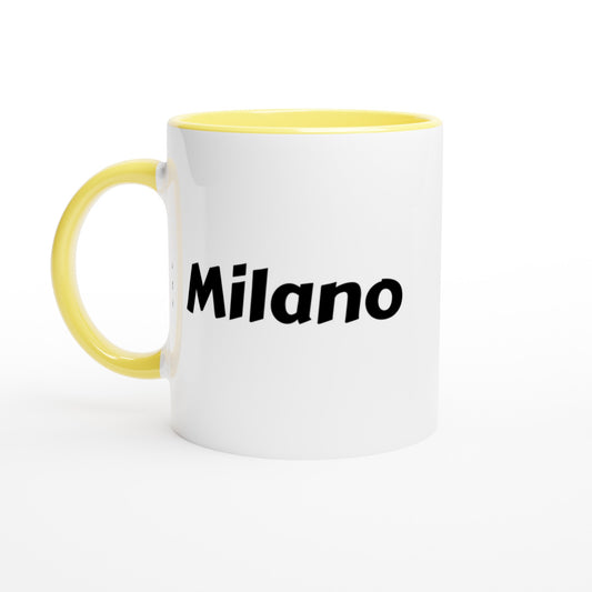 Milano voornaam mok - beker - kado collega - verjaardag - persoonlijke naam collega - cadeau beker in verschillende kleuren!