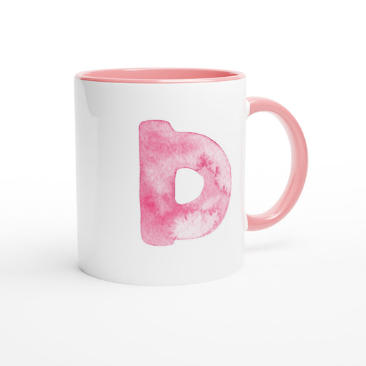 Letter D - Art Mok | Meerdere kleuren!