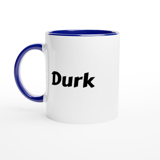 Durk naam cadeau mok - beker - kado collega - moederdag - verjaardag - persoonlijke voornaam mok werknemer - collega | Beker in verschillende kleuren!