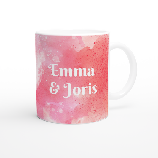 Mok ontwerpen met eigen naam - Valentijn - Love beker - Liefde