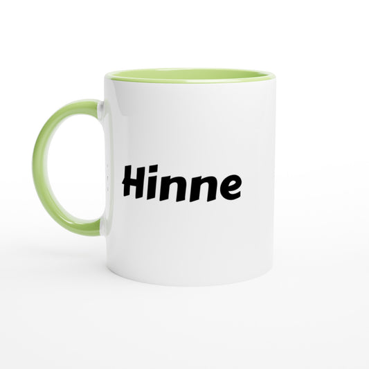Hinne naam cadeau mok - beker - kado collega - moederdag - verjaardag - persoonlijke voornaam mok werknemer - collega | Beker in verschillende kleuren!
