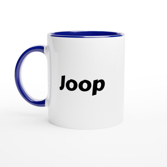 Joop naam cadeau mok - beker - kado collega - moederdag - verjaardag - persoonlijke voornaam mok werknemer - collega | Beker in verschillende kleuren!