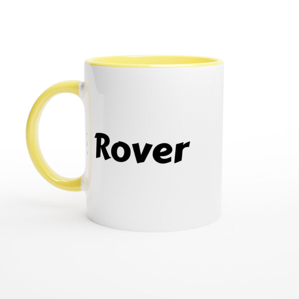 Rover voornaam mok - beker - kado collega - verjaardag - persoonlijke naam collega - cadeau beker in verschillende kleuren!