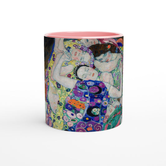 Gustav Klimt mok - Cadeau - Die Jungfrau - De maagd Mok | Beker in verschillende kleuren!
