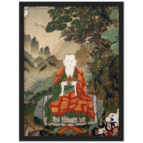 Rahula, zoon van Boeddha | poster | mat papier | houten lijst
