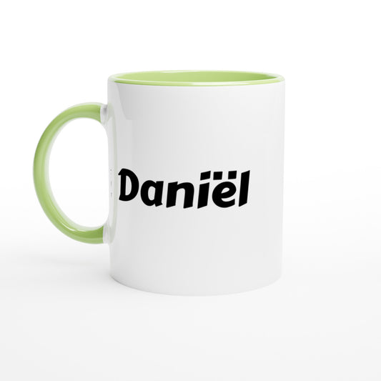 Daniël  naam cadeau mok - beker - kado collega - moederdag - verjaardag - persoonlijke voornaam mok werknemer - collega | Beker in verschillende kleuren!
