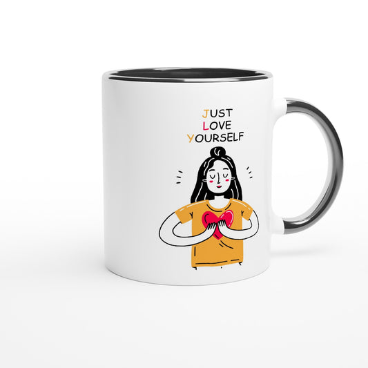 Just love yourself - liefde - Cadeau Mok | Beker in verschillende kleuren!