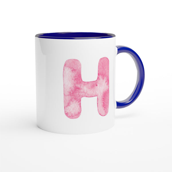 Letter H - Art Mok | Meerdere kleuren!