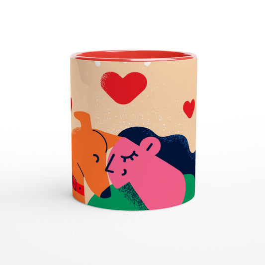 I love my dog - Cadeau Mok | Beker in verschillende kleuren!