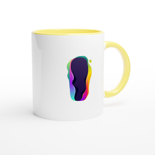 Letter i - Splashing Wave Mok | Meerdere kleuren!