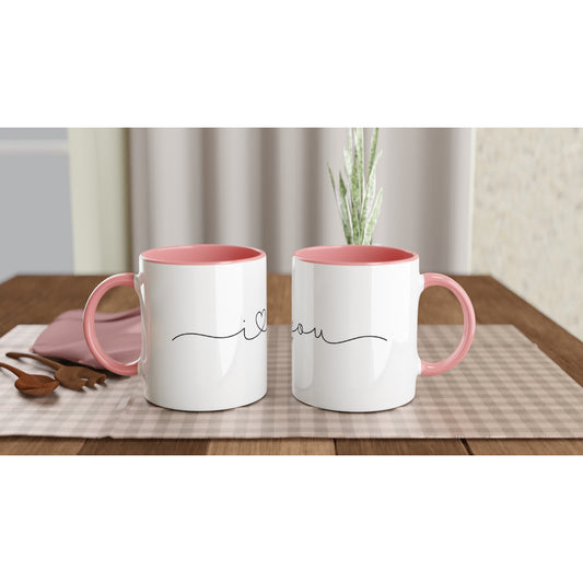 I love you - Cadeau Mok | Beker in verschillende kleuren!