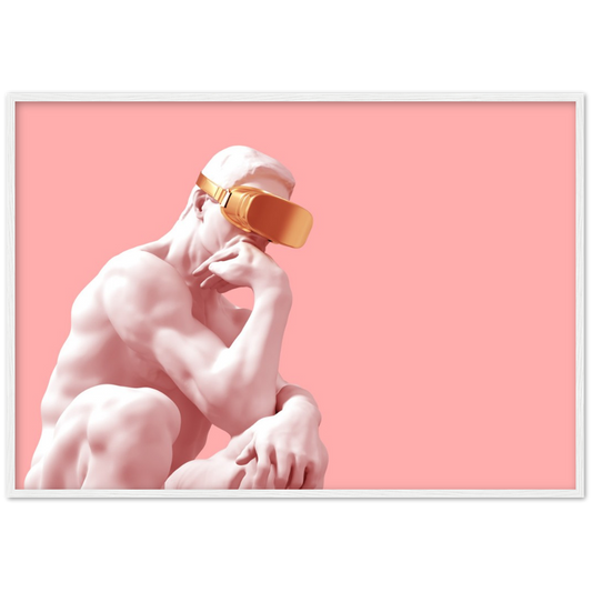 The golden look | poster | mat papier | houten lijst