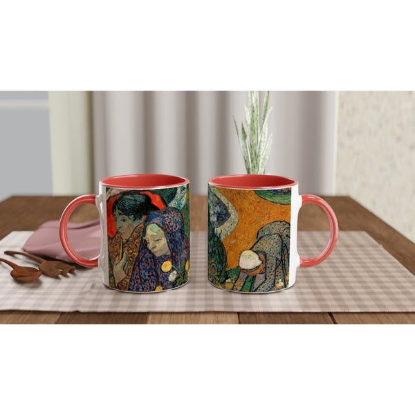 Vincent van Gogh mok - Cadeau - Vrouwen van Arles Mok | Beker in verschillende kleuren!