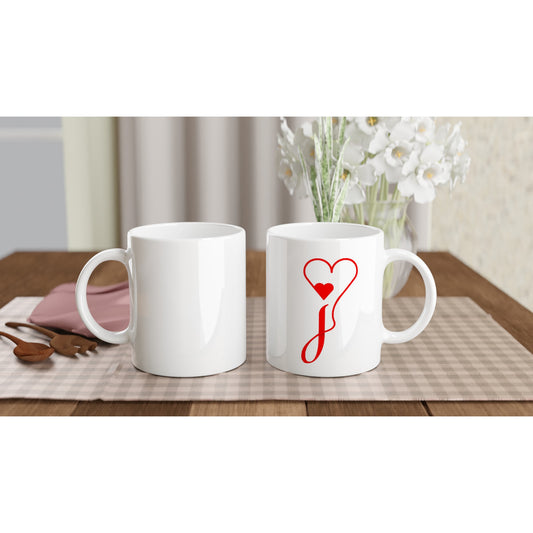 Letter J - Love Mok - Beker