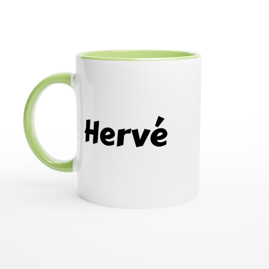 Hervé naam cadeau mok - beker - kado collega - moederdag - verjaardag - persoonlijke voornaam mok werknemer - collega | Beker in verschillende kleuren!