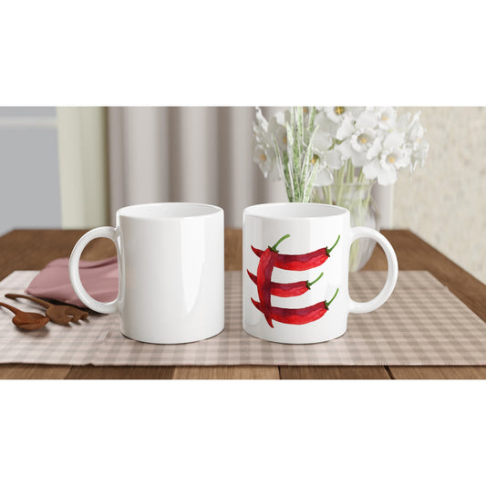 Letter E -  Spicy Mok - Beker