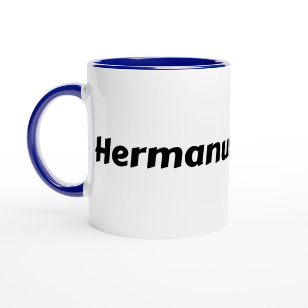 Hermanus naam cadeau mok - beker - kado collega - moederdag - verjaardag - persoonlijke voornaam mok werknemer - collega | Beker in verschillende kleuren!