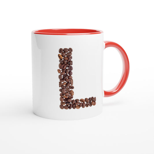 Letter L - Koffie Mok | Meerdere kleuren!