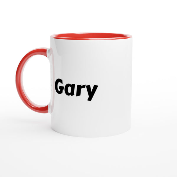 Gary naam cadeau mok - beker - kado collega - moederdag - verjaardag - persoonlijke voornaam mok werknemer - collega | Beker in verschillende kleuren!