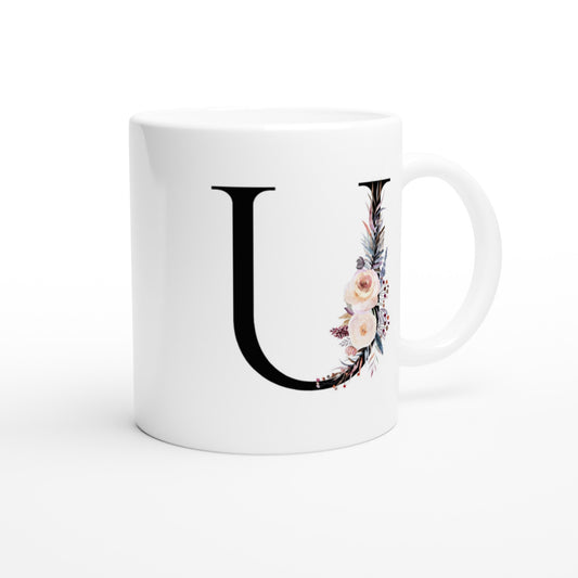 Letter U - Rose Mok - Beker