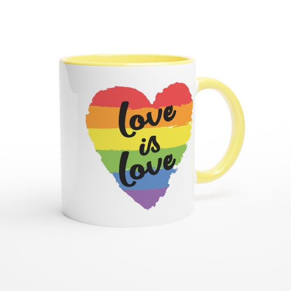 Love is love - liefde - Cadeau Mok | Beker in verschillende kleuren!