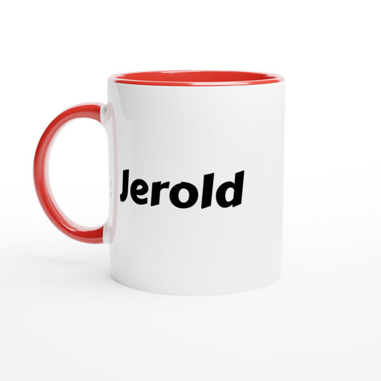 Jerold naam cadeau mok - beker - kado collega - moederdag - verjaardag - persoonlijke voornaam mok werknemer - collega | Beker in verschillende kleuren!